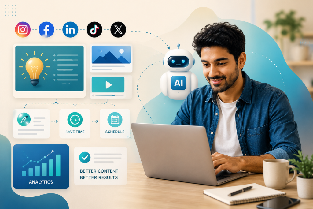 AI Tools That Cut Your Social Media Content Time in Half