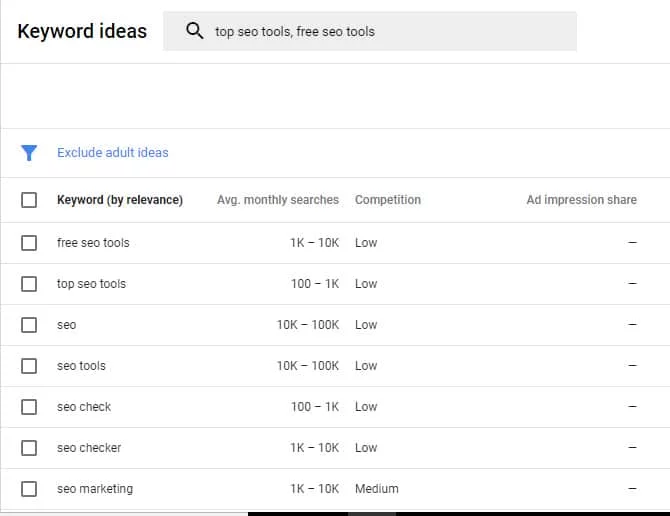 8 Free SEO Tools Helping You Succeed 3 keyword planner.jpg
